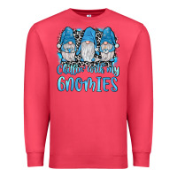Cardinal chillin' with my gnomies Premium Sweatshirt - JahusDesignShop