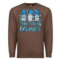 Chestnut chillin' with my gnomies Premium Sweatshirt - JahusDesignShop