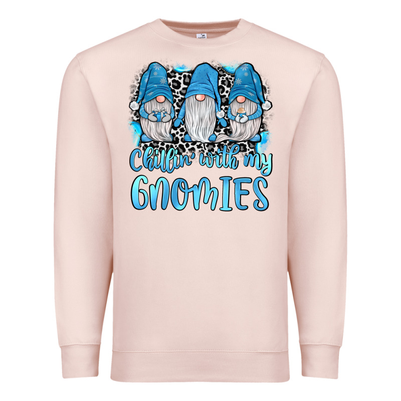 Chillin' With My Gnomies Premium Sweatshirt by JahusDesignShop | Teevron