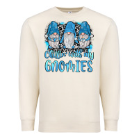 Sandshell chillin' with my gnomies Premium Sweatshirt - JahusDesignShop