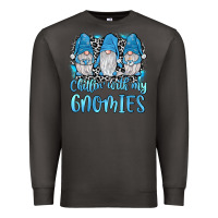Smoke chillin' with my gnomies Premium Sweatshirt - JahusDesignShop