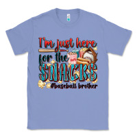Colony Blue i'm just here for the snacks #baseball brother Classic Tee - Zillion Design Studio
