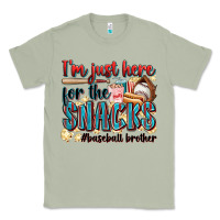 Matcha i'm just here for the snacks #baseball brother Classic Tee - Zillion Design Studio
