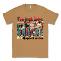 Toasted Coconut i'm just here for the snacks #baseball brother Classic Tee - Zillion Design Studio