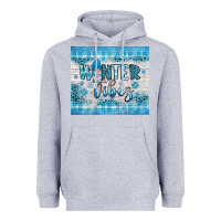 Heather Grey winter vibes gnome Heavyweight Hoodie - JahusDesignShop