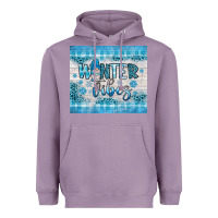 Lavender winter vibes gnome Heavyweight Hoodie - JahusDesignShop