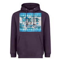 Plum winter vibes gnome Heavyweight Hoodie - JahusDesignShop