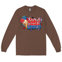 Chestnut sweet land of liberty Long Sleeve Tee - Zillion Design Studio