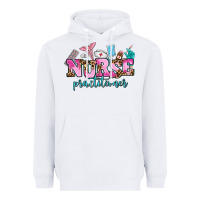 White nurse practitioner Heavyweight Hoodie - AdoDesignShop