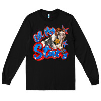 Black oh my stars pig Long Sleeve Tee - Zillion Design Studio