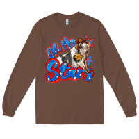 Chestnut oh my stars pig Long Sleeve Tee - Zillion Design Studio