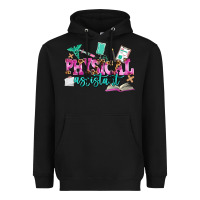 Black physical assistant Heavyweight Hoodie - AdoDesignShop