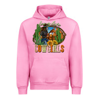 Fuchsia Pink long live cowgirls Urban Hoodie - NancyCooperArtShop