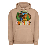 Pigment Burro long live cowgirls Urban Hoodie - NancyCooperArtShop