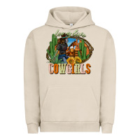Pigment French Oak long live cowgirls Urban Hoodie - NancyCooperArtShop