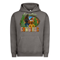 Pigment Tornado long live cowgirls Urban Hoodie - NancyCooperArtShop