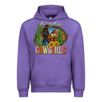 Tulip long live cowgirls Urban Hoodie - NancyCooperArtShop