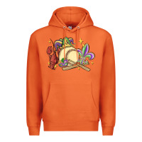 Carrot mardi gras baseball Premium Hoodie - MaliasSmallBusiness