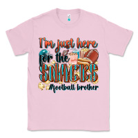 Bubblegum Pink i'm just here for the snacks #american football br Classic Tee - Zillion Design Studio