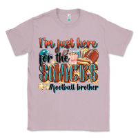 Lilac i'm just here for the snacks #american football br Classic Tee - Zillion Design Studio