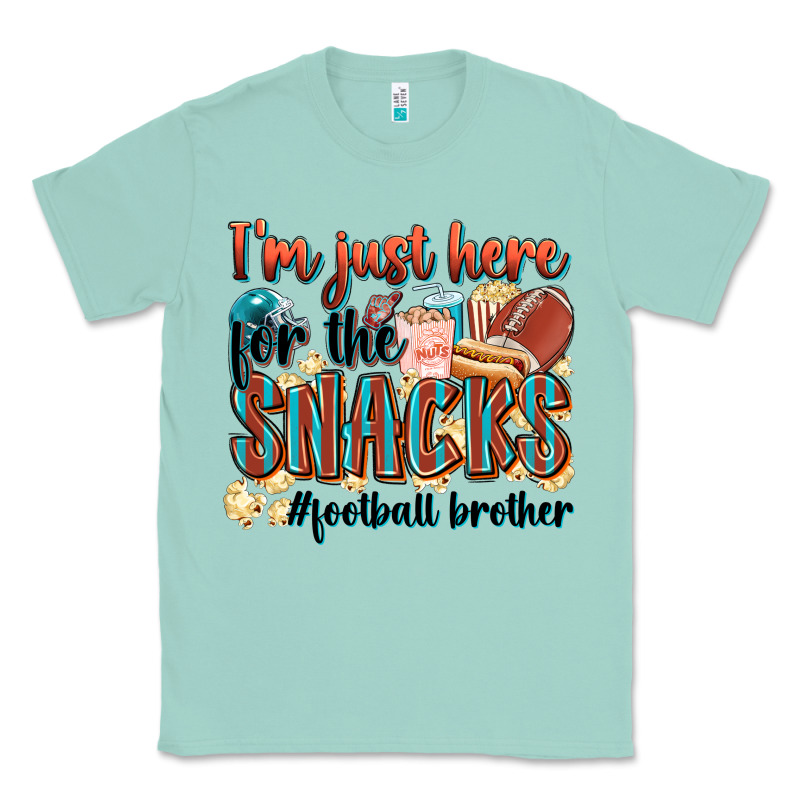 I'm Just Here For The Snacks #american Football Br Classic Tee by Zillion Design Studio | Teevron