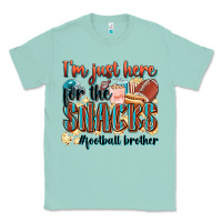 Seafoam i'm just here for the snacks #american football br Classic Tee - Zillion Design Studio