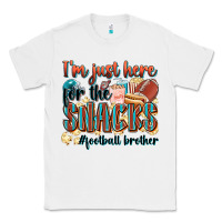 White i'm just here for the snacks #american football br Classic Tee - Zillion Design Studio