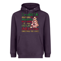 Plum sketchy stuff for some christmas tree cakes Heavyweight Hoodie - JahusDesignShop