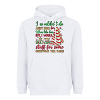 White sketchy stuff for some christmas tree cakes Heavyweight Hoodie - JahusDesignShop