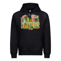 Black plantaholic Urban Hoodie - NancyCooperArtShop