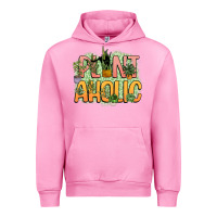 Fuchsia Pink plantaholic Urban Hoodie - NancyCooperArtShop