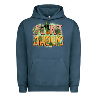 Pigment Midnight Navy plantaholic Urban Hoodie - NancyCooperArtShop