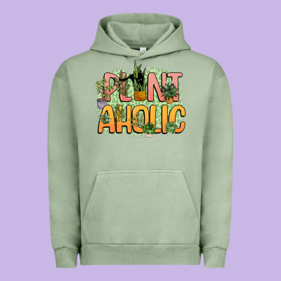 Plantaholic Urban Hoodie Designed By Nancycooperartshop