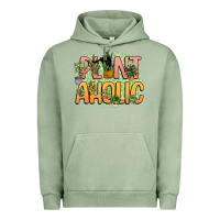 Pigment Oil Green plantaholic Urban Hoodie - NancyCooperArtShop