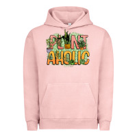 Pigment Salmon plantaholic Urban Hoodie - NancyCooperArtShop