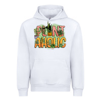 White plantaholic Urban Hoodie - NancyCooperArtShop