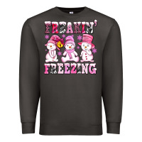 Smoke freaking freezing with Snowmans Premium Sweatshirt - AdoDesignShop