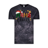 Cloud Black mama Claus Christmas Vintage Tee - BarkalooDesign