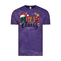 Cloud Purple mama Claus Christmas Vintage Tee - BarkalooDesign