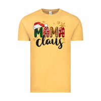 Vintage Mustard mama Claus Christmas Vintage Tee - BarkalooDesign