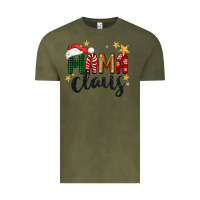Vintage Olive mama Claus Christmas Vintage Tee - BarkalooDesign