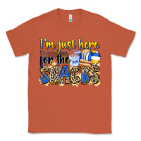 Copper i'm just here for the snacks volleyball Classic Tee - Zillion Design Studio