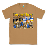 Toasted Coconut i'm just here for the snacks volleyball Classic Tee - Zillion Design Studio
