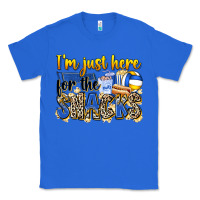 True Royal i'm just here for the snacks volleyball Classic Tee - Zillion Design Studio