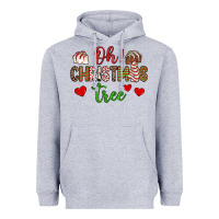 Heather Grey oh christmas tree Heavyweight Hoodie - JahusDesignShop