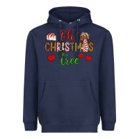 Navy oh christmas tree Heavyweight Hoodie - JahusDesignShop