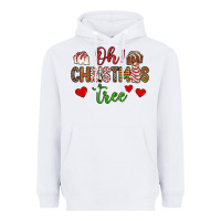 White oh christmas tree Heavyweight Hoodie - JahusDesignShop