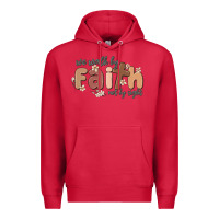 Cardinal we walk by faith not by sight Premium Hoodie - MaliasSmallBusiness