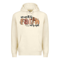 Sandshell we walk by faith not by sight Premium Hoodie - MaliasSmallBusiness