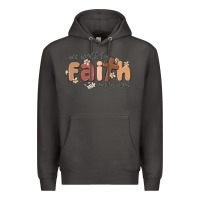 Smoke we walk by faith not by sight Premium Hoodie - MaliasSmallBusiness